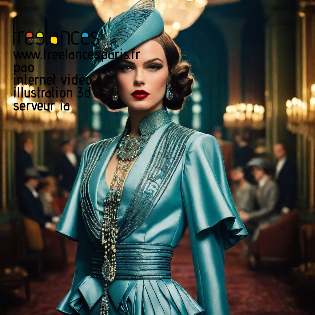 Pao mise en page internet vidéo illustration 3d serveur IA générative AI freelance paris studio de création magazines 192 vrik3o30